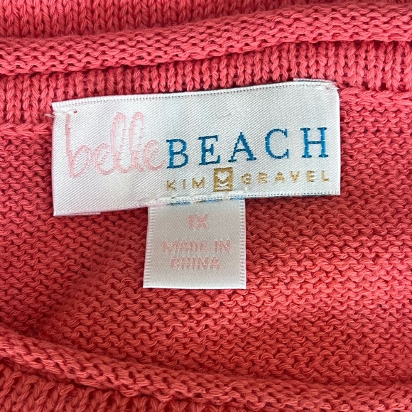 Belle by Kim Gravel Coral Knit Pullover - Picture 3 of 4